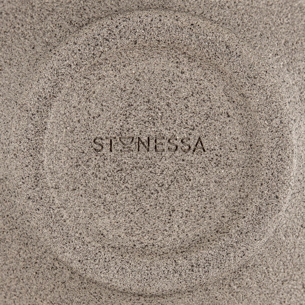 Unfinished stoneware base of handmade ceramic plate with collectible quality.