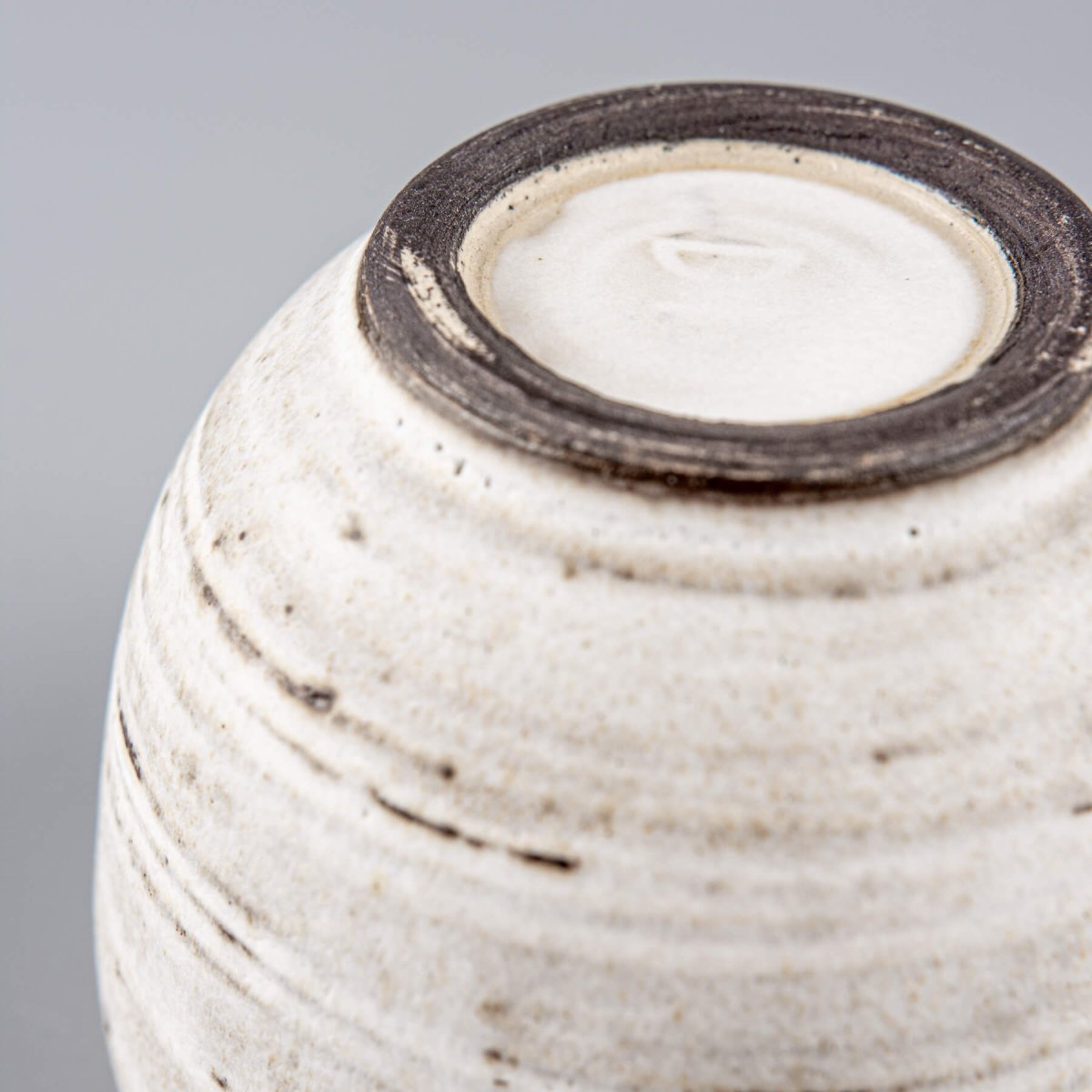 Rustic handmade coffee mug with refined craftsmanship, a perfect wedding or housewarming gift idea.