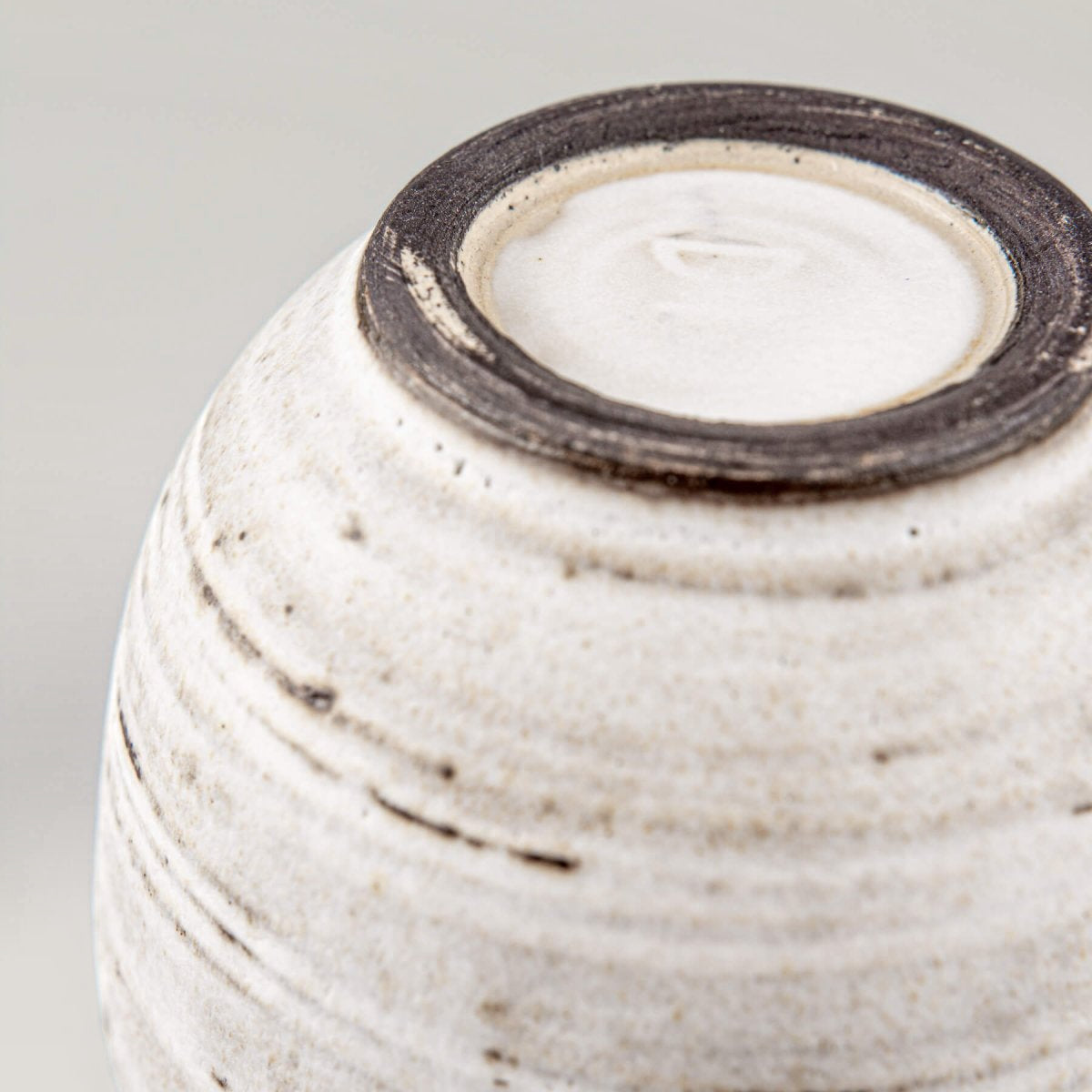 Rustic handmade coffee mug with refined craftsmanship, a perfect wedding or housewarming gift idea.