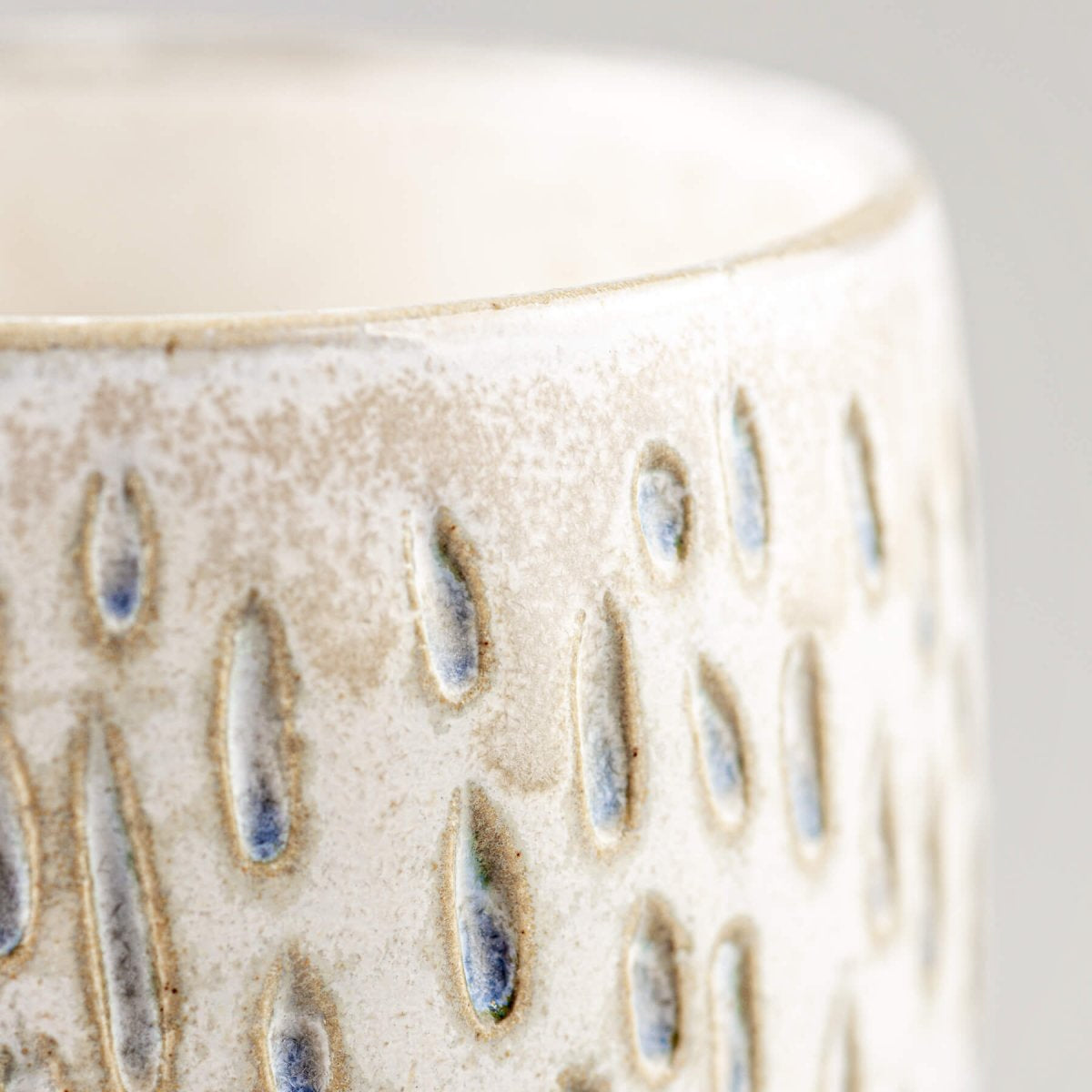Handmade ceramic espresso cup base showcasing authentic pottery craftsmanship.