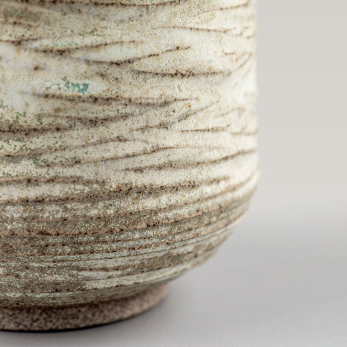 Handcrafted mug with natural stoneware finish, perfect as a wedding or housewarming gift.