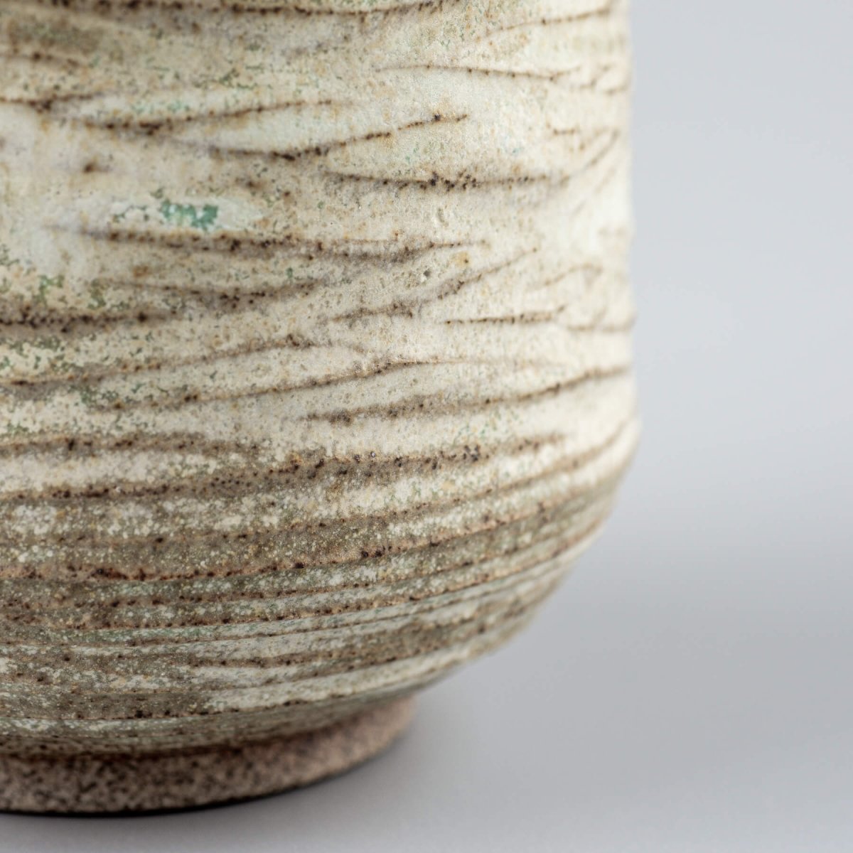 Handcrafted mug with natural stoneware finish, perfect as a wedding or housewarming gift.
